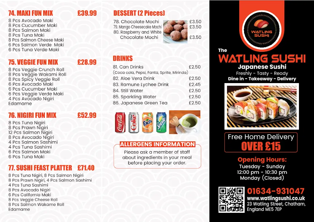 Menu_THE WATLING SUSHI_Gillingham_image_3