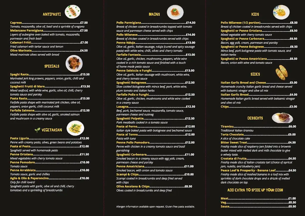 Menu_Pasta Rasta_Gillingham_image_1