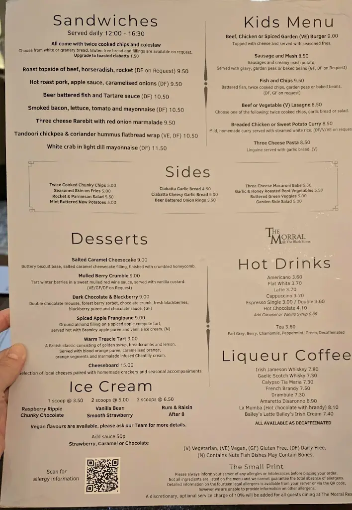 Menu_The Morral_Grassington_immagine_3