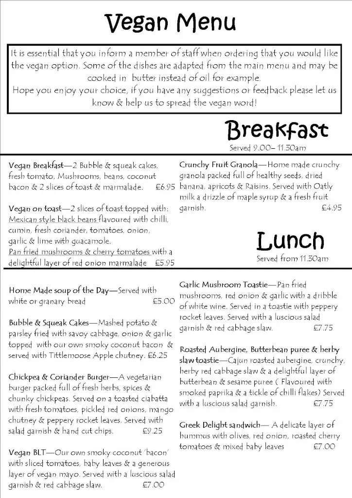 Menu_At Home Cafe & Bistro_Grange Hill_image_1