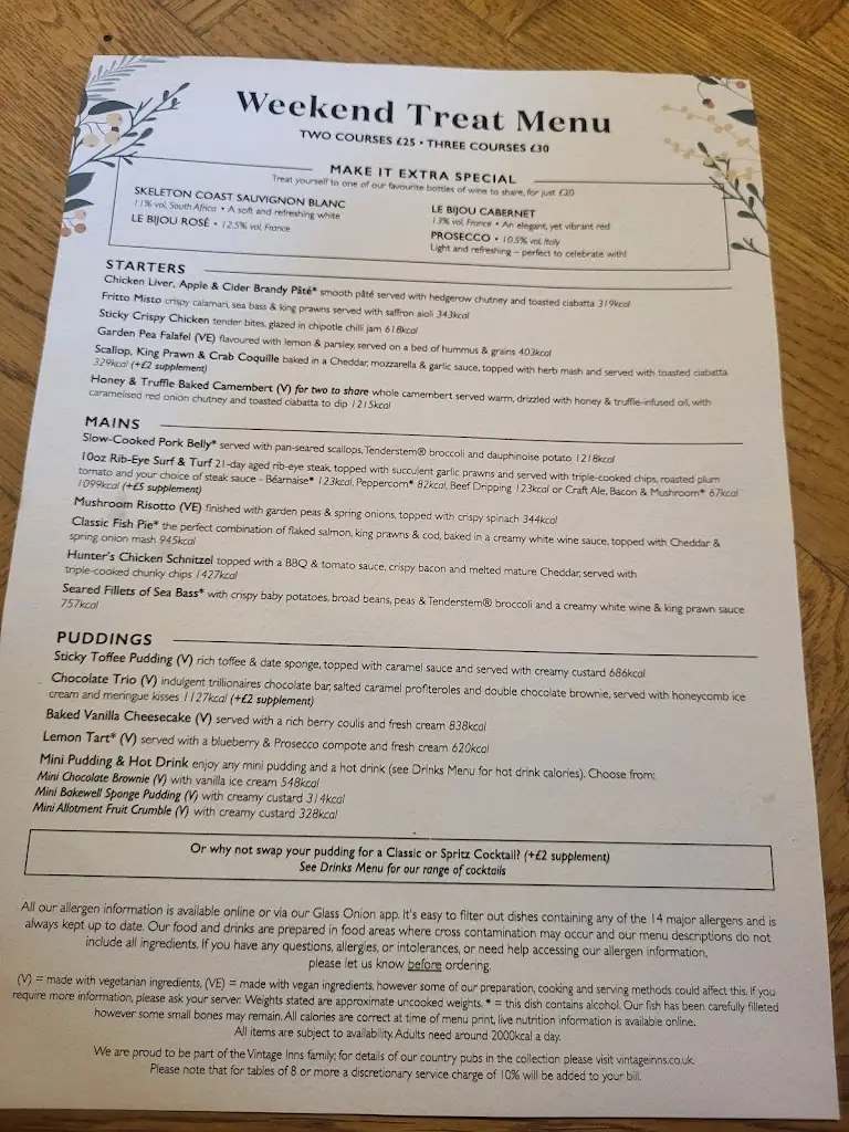 Menu_The Grange Farm_Grange Hill_image_1