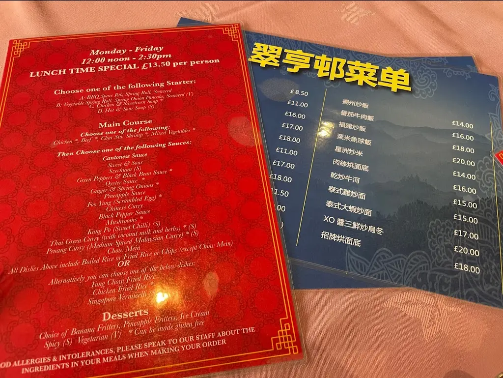 Menu_Choy Hing Village_Grappenhall_image_1