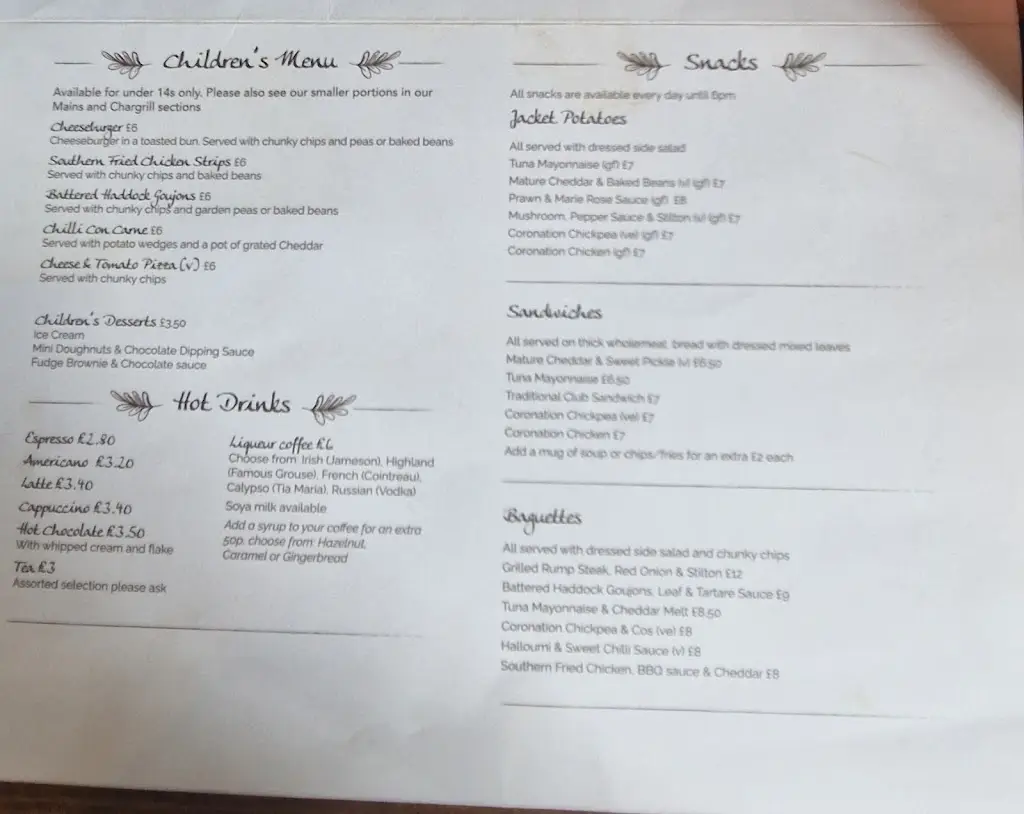 Menu_The Parr Arms_Grappenhall_image_3