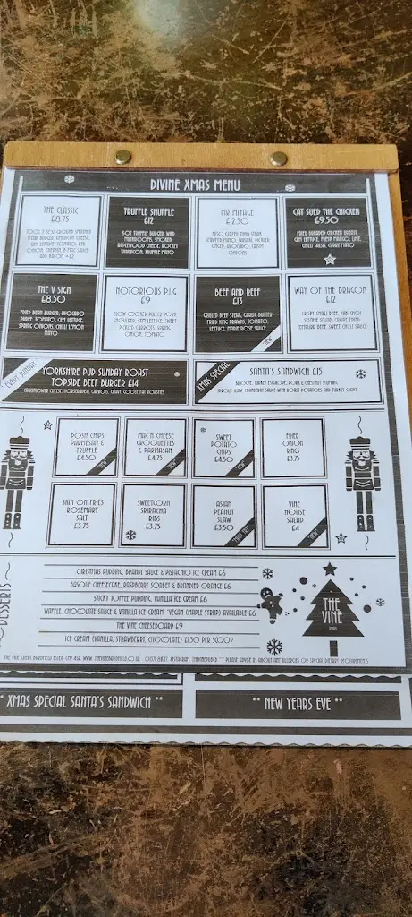 Menu_The Vine Bardfield_Great Bardfield_image_2