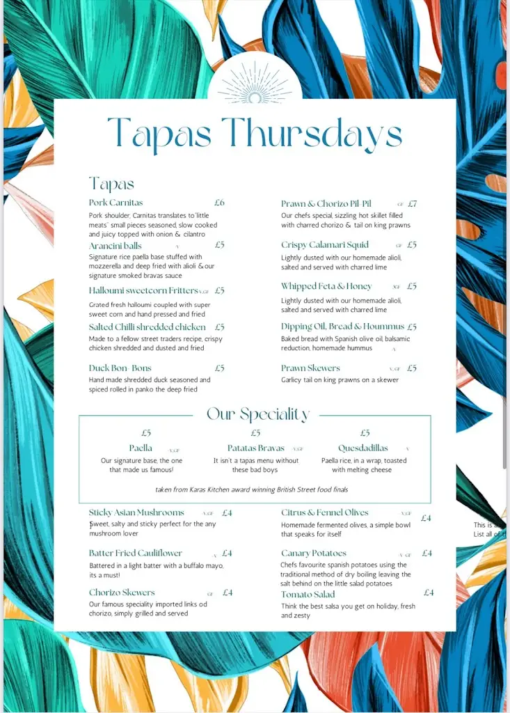 Menu_The Sherwood by kook_Babworth_image_3