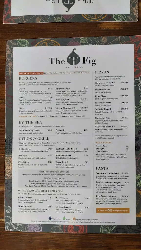 Menu_The Fig Bar & Grill_Gorleston-on-Sea_image_2