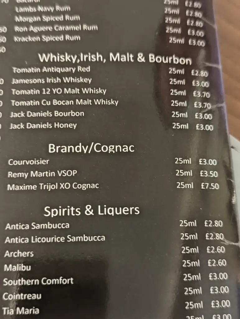 Menu_SW1 Restaurant_Gorleston-on-Sea_immagine_2