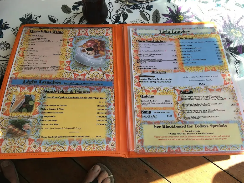 Menu_Margo's Lounge_Gorleston-on-Sea_image_1