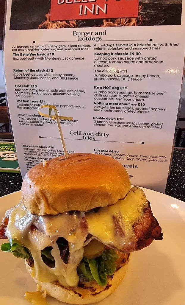 Menu_The Belle Vue Inn_Gorleston-on-Sea_image_1