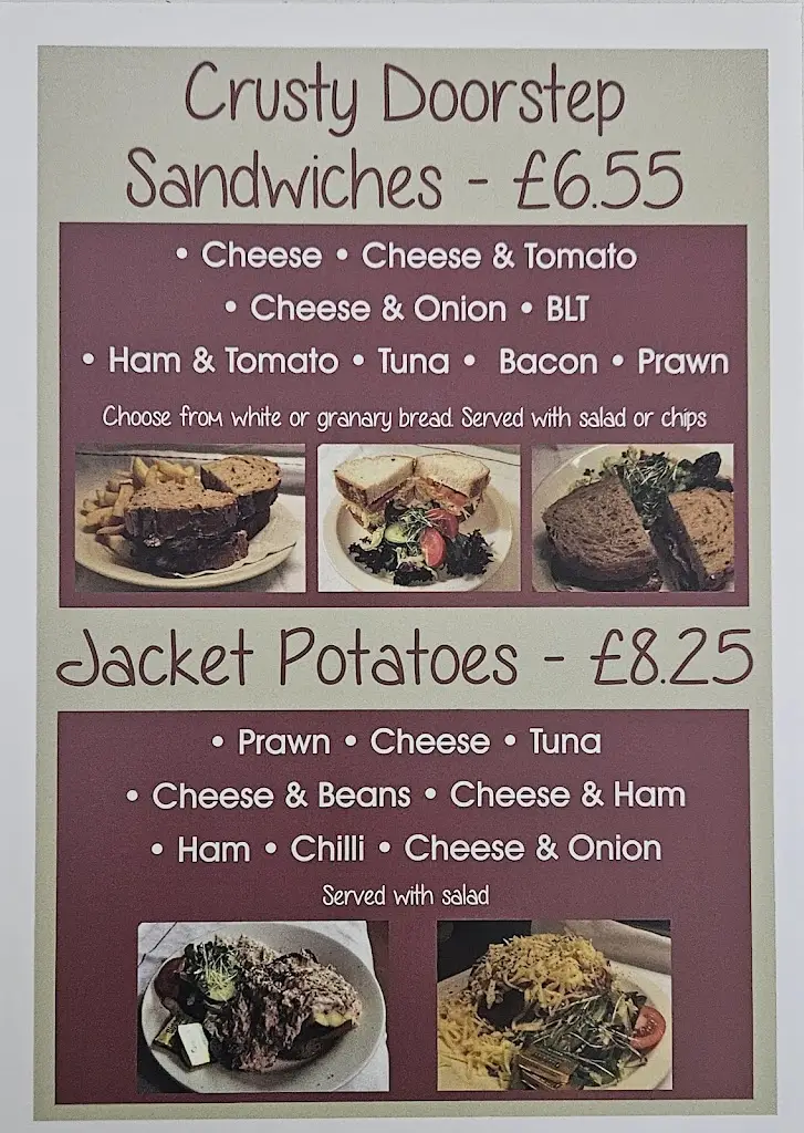 Menu_The Castle Tavern_Gosport_image_2