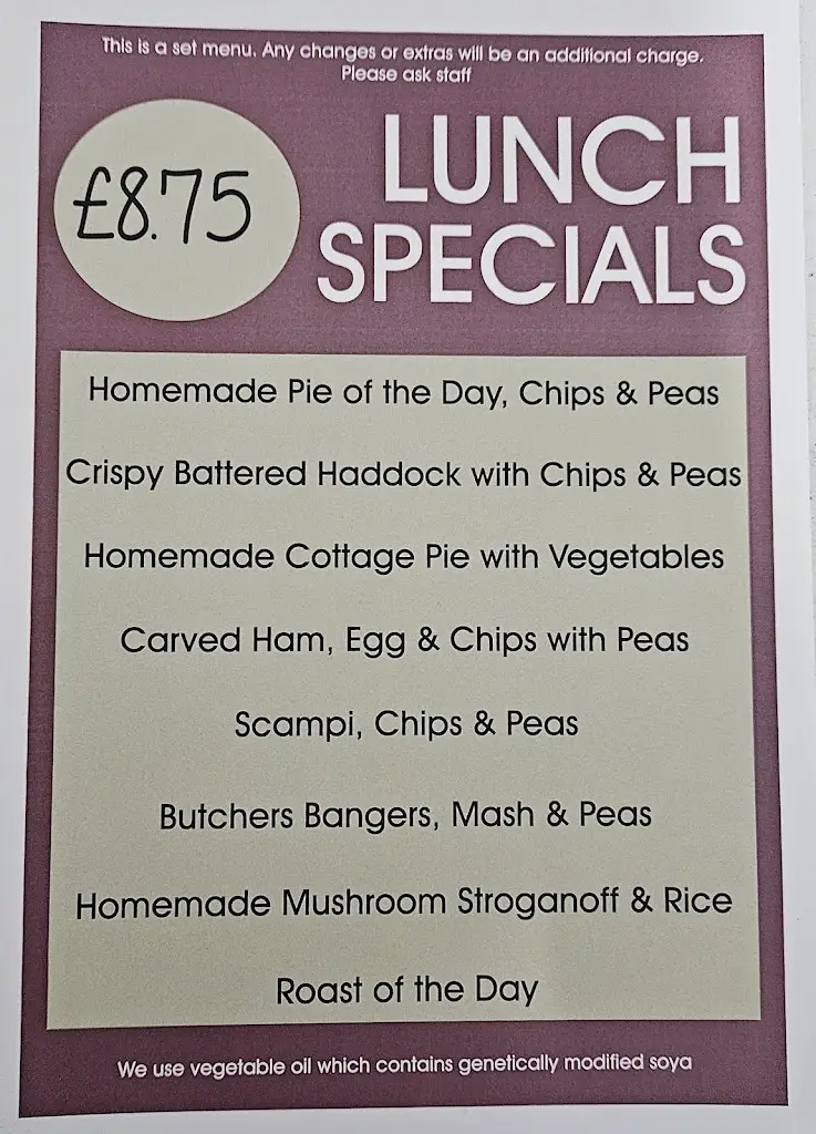 Menu_The Castle Tavern_Gosport_image_4