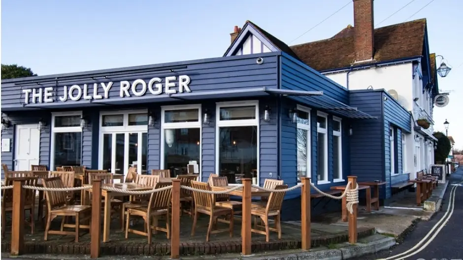 The Jolly Roger restaurant in Gosport