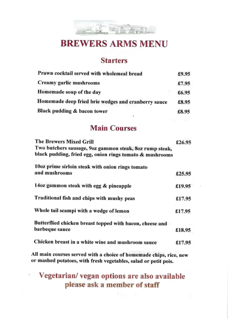 Menu_Brewers Arms_Babworth_image_1