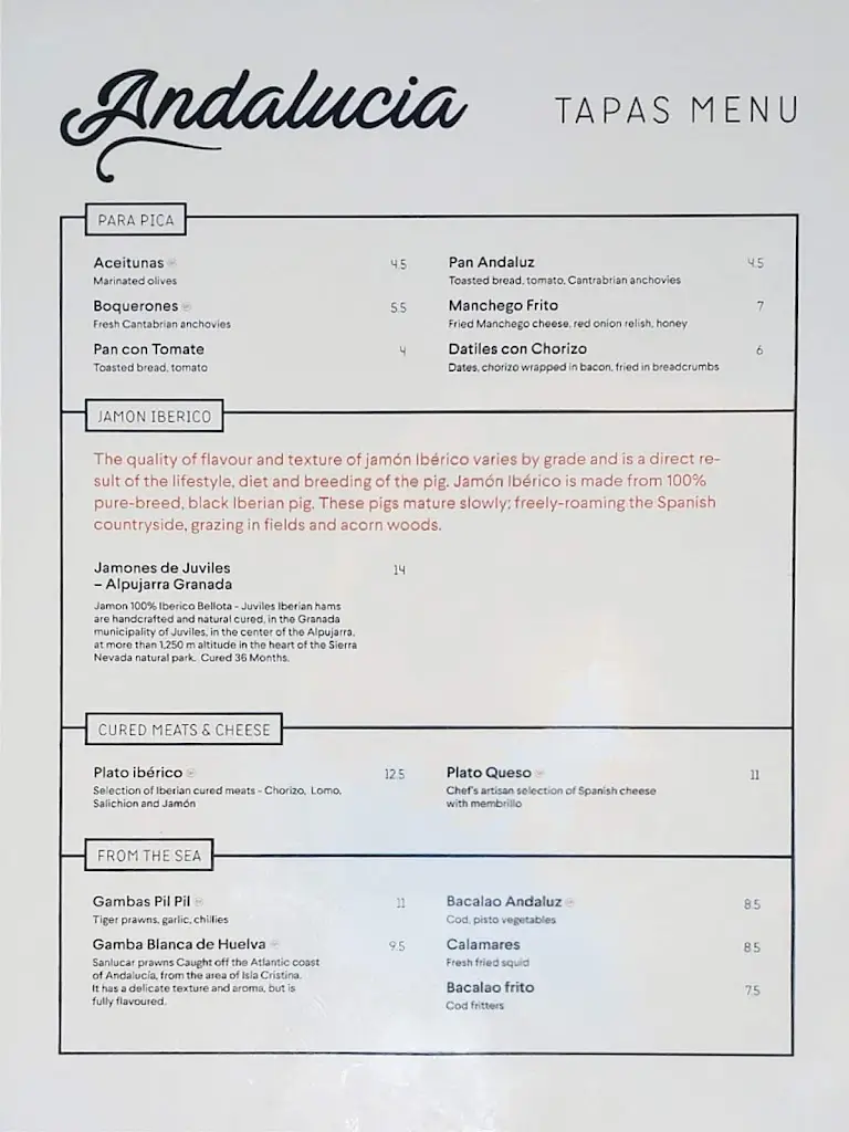 Menu_Andalucia – Tapas & Wine Bar_Goring-by-Sea_image_2