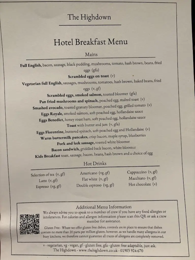 Menu_The Highdown_Goring-by-Sea_image_1