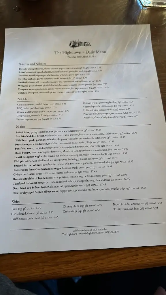 Menu_The Highdown_Goring-by-Sea_image_3