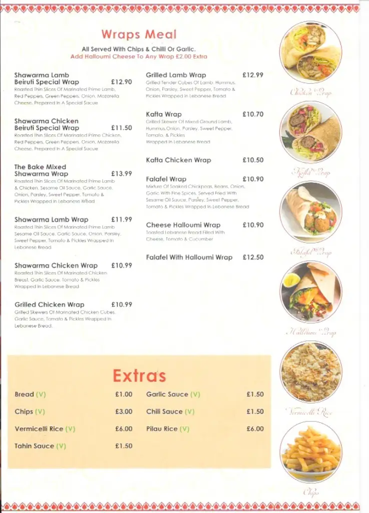 Menu_The Bake One _Gosforth_immagine_2