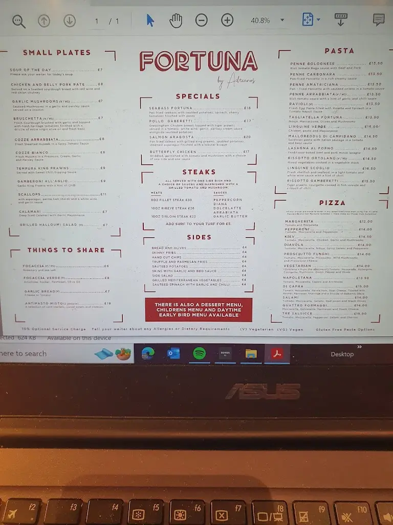 Menu_Adrianos Fortuna_Gosforth_image_4