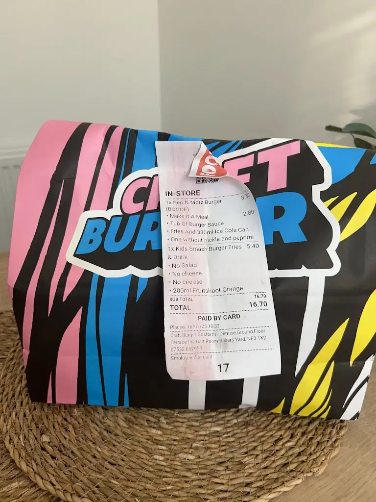 Suzanne Toal_Craft Burger Gosforth_Gosforth_review