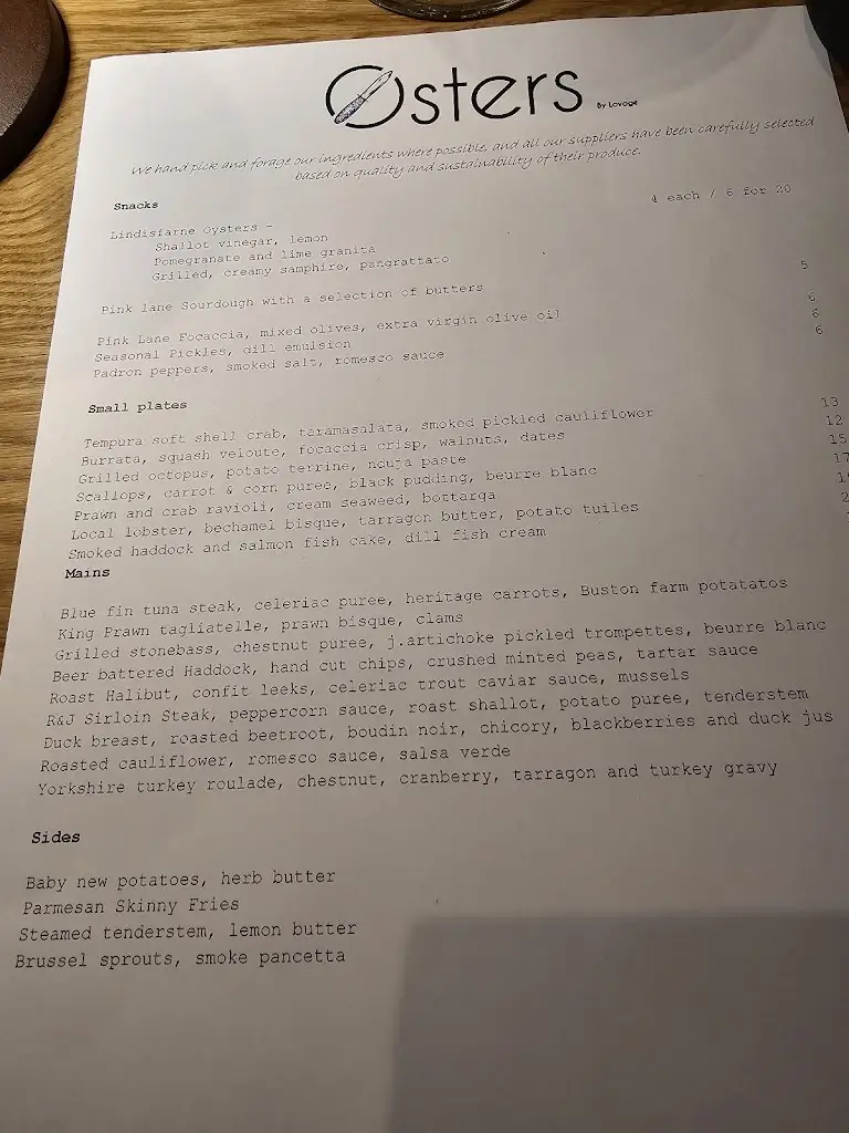 Menu_Osters by Lovage_Gosforth_image_2