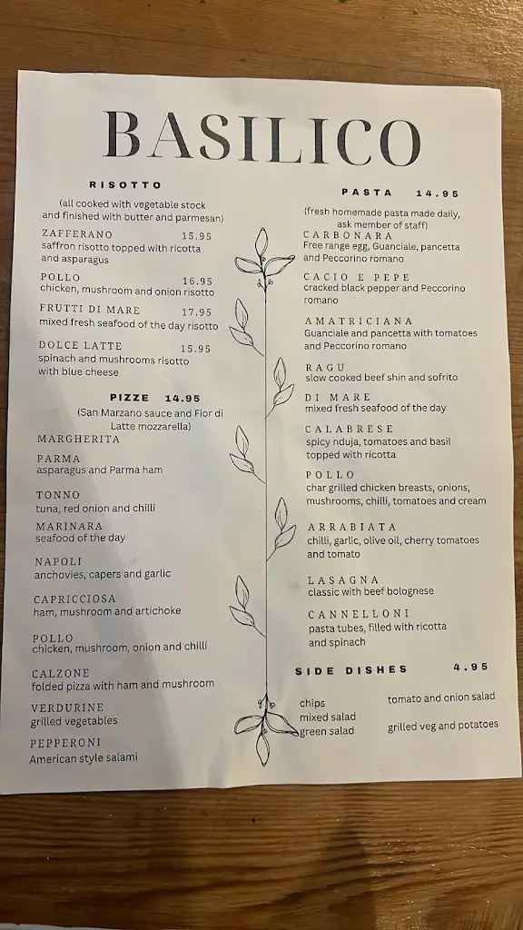 Menu_Basilico Ristorante_Gosforth_image_1