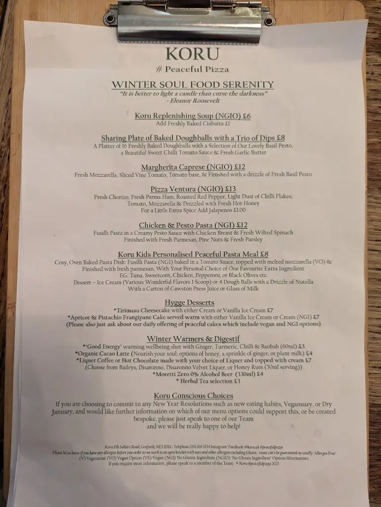 Menu_Koru Peaceful Pizza_Gosforth_image_3