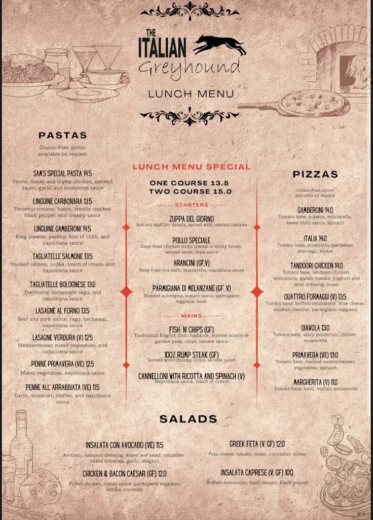 Menu_The Italian Greyhound_Great Glen_image_1