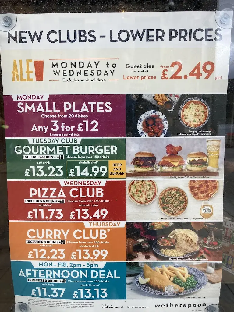 Menu_The Great Glen - JD Wetherspoon_Great Glen_image_1