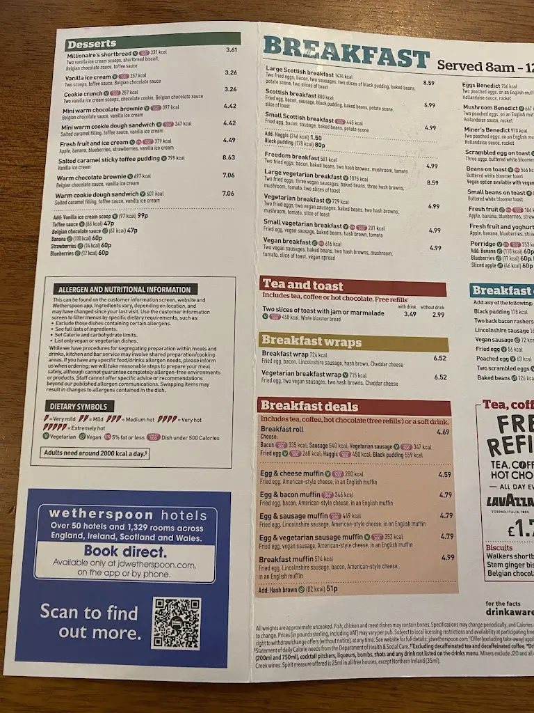 Menu_The Great Glen - JD Wetherspoon_Great Glen_image_3