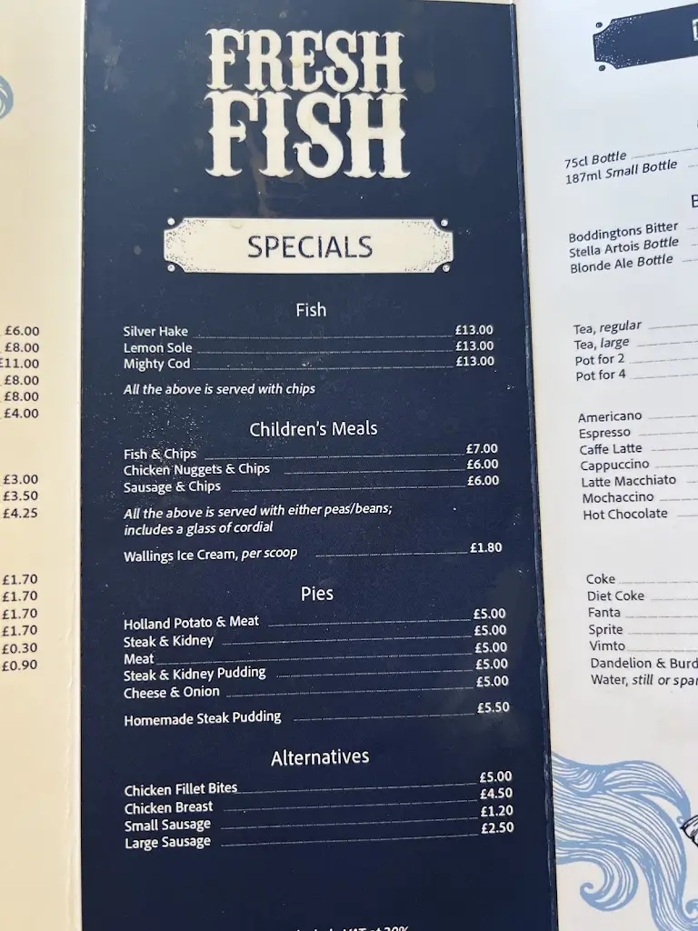 Menu_Bellamy’s Fish Bar Great Eccleston_Great Eccleston_image_3