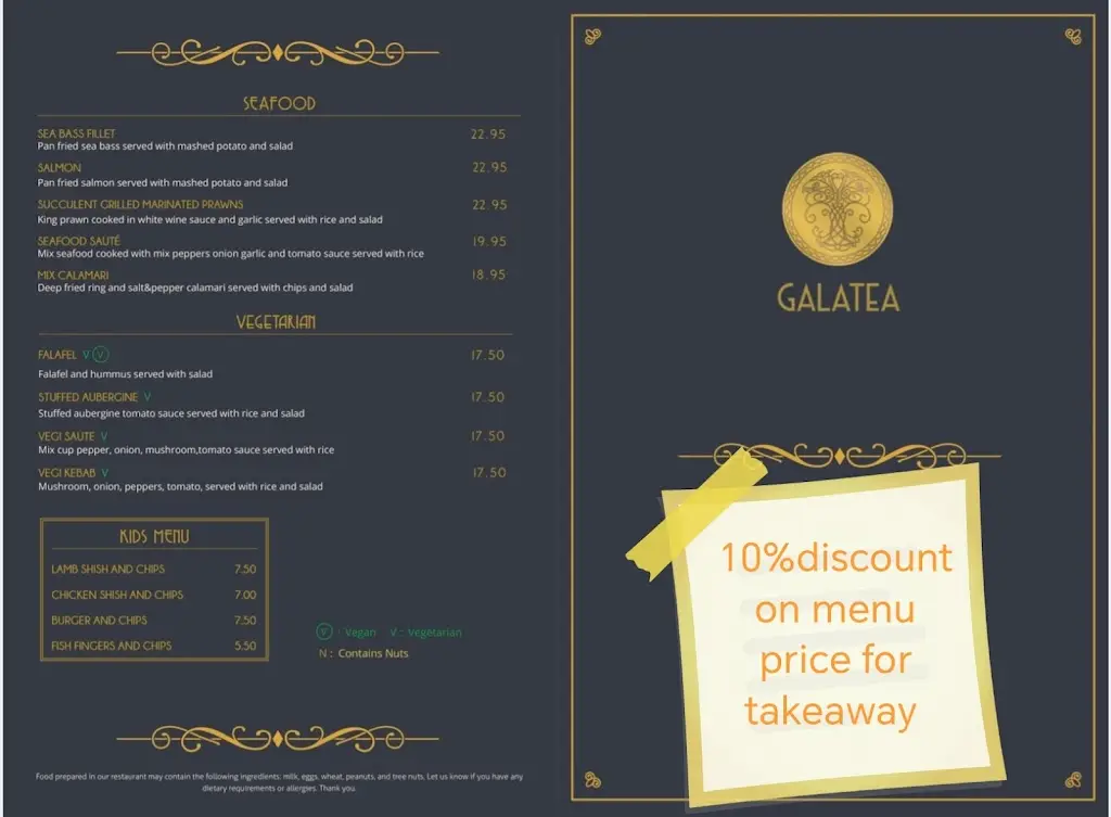 Menu_Galatea Brasseries_Great Dunmow_image_2
