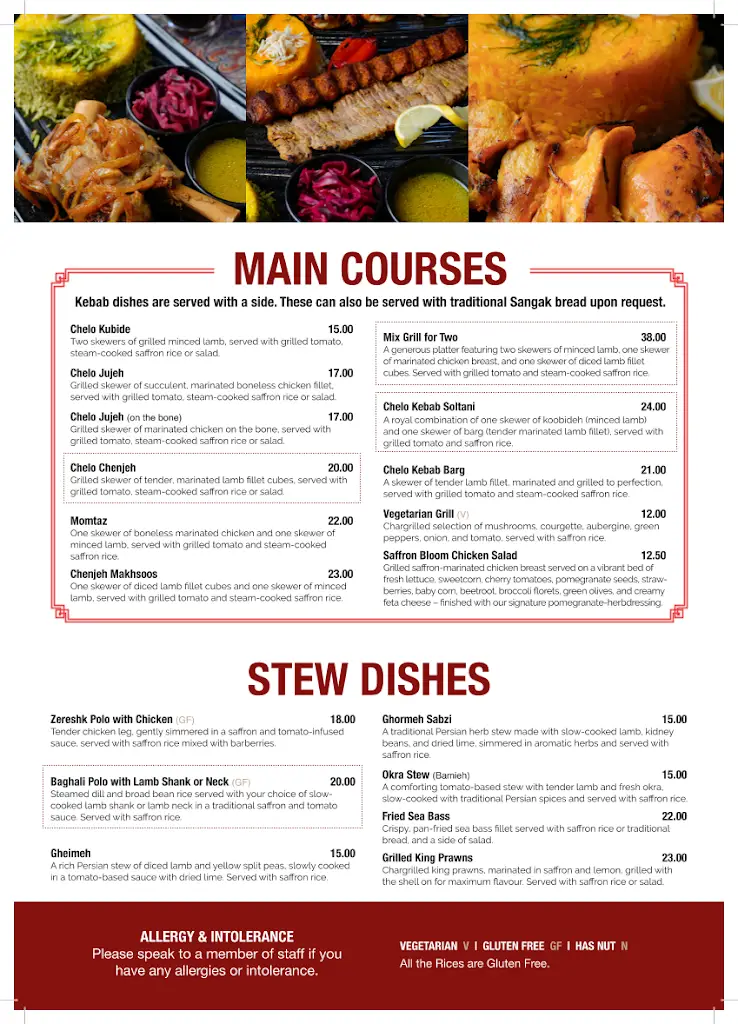 Menu_Saffron Bloom_Great Bookham_image_1