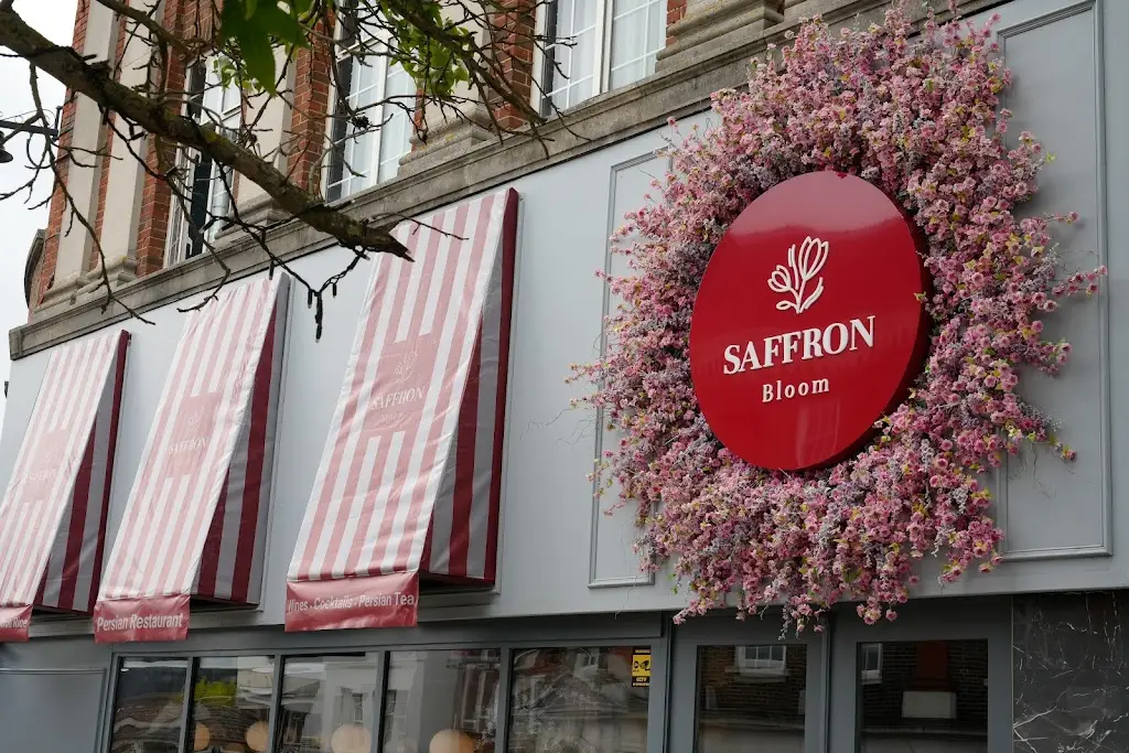 Saffron Bloom restaurant in Great Bookham