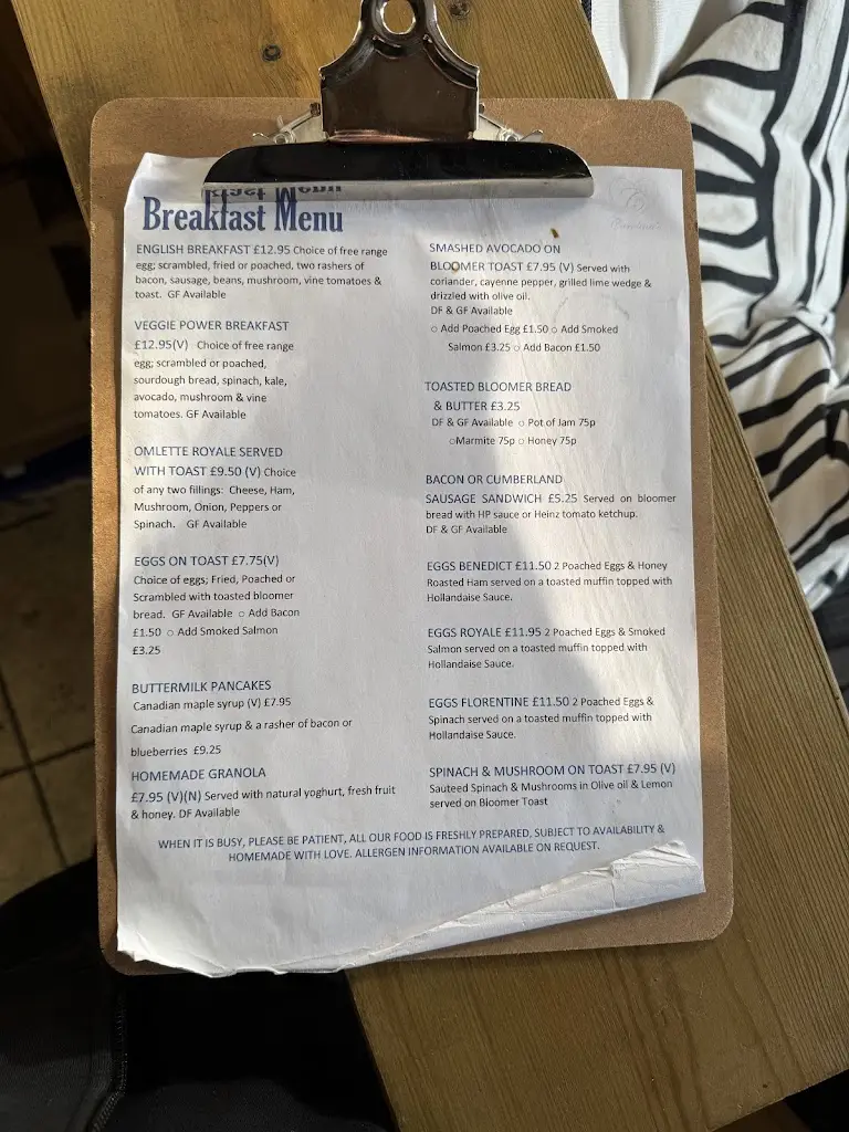 Menu_Carolina’s Coffee Shop_Great Bookham_image_2