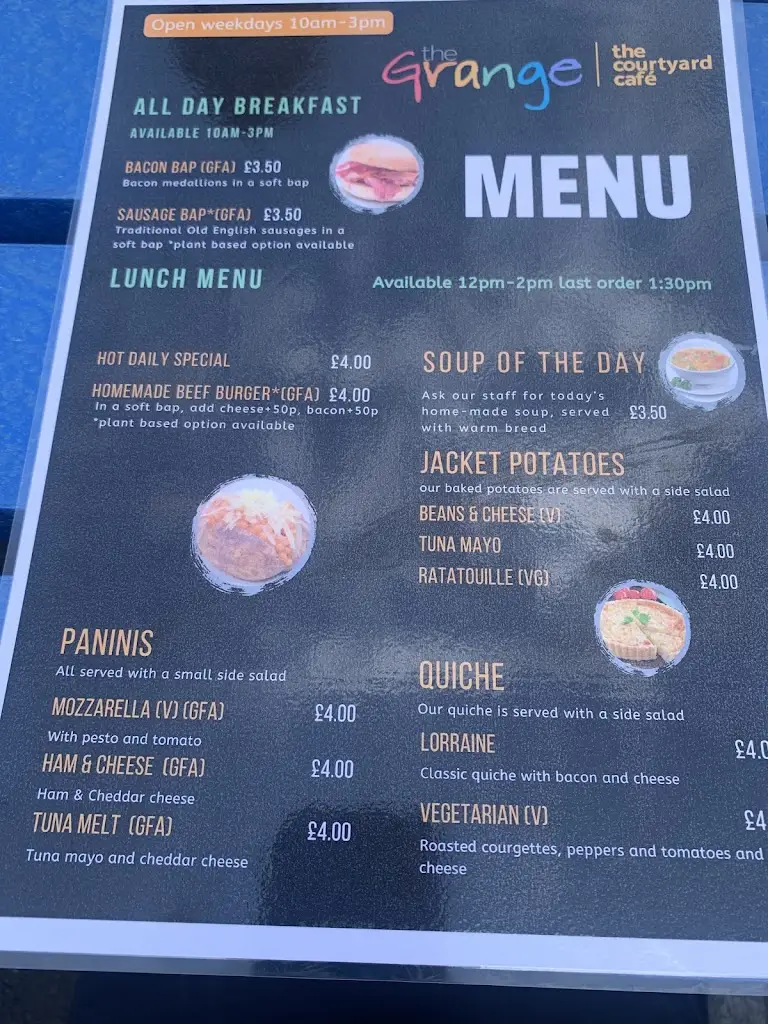 Menu_Courtyard Restaurant_Great Bookham_image_2