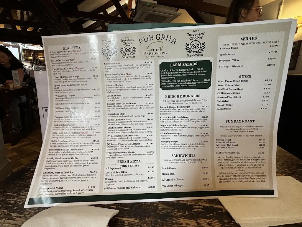 Menu_Parsons Pig_Balcombe_image_4