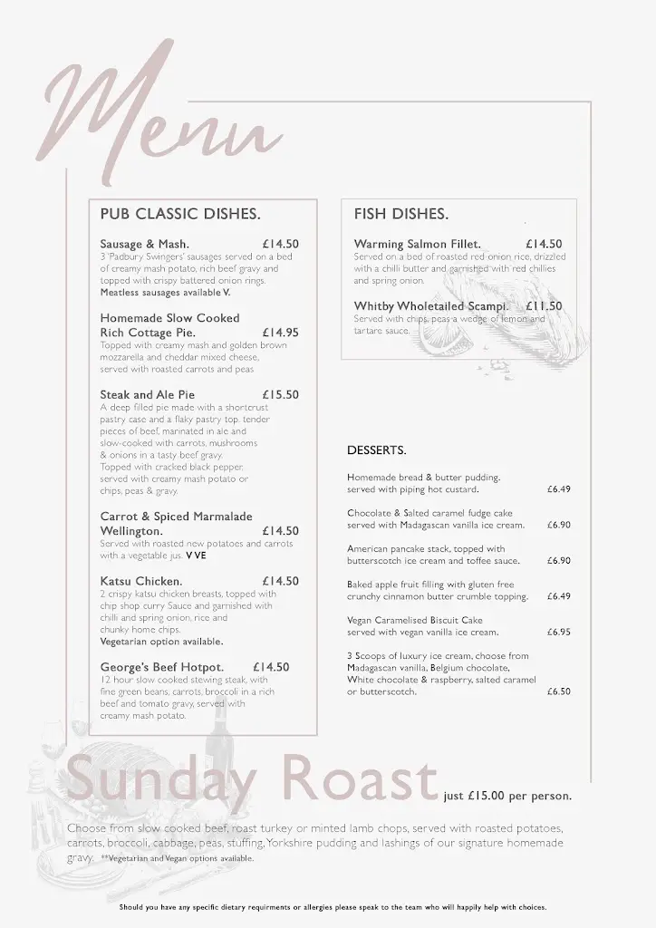 Menu_The Swan Inn_Great Horwood_image_3