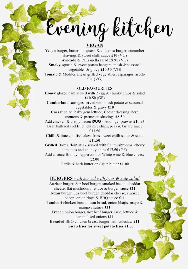 Menu_THE ANCHOR PUB & RESTAURANT_Great Paxton_image_3