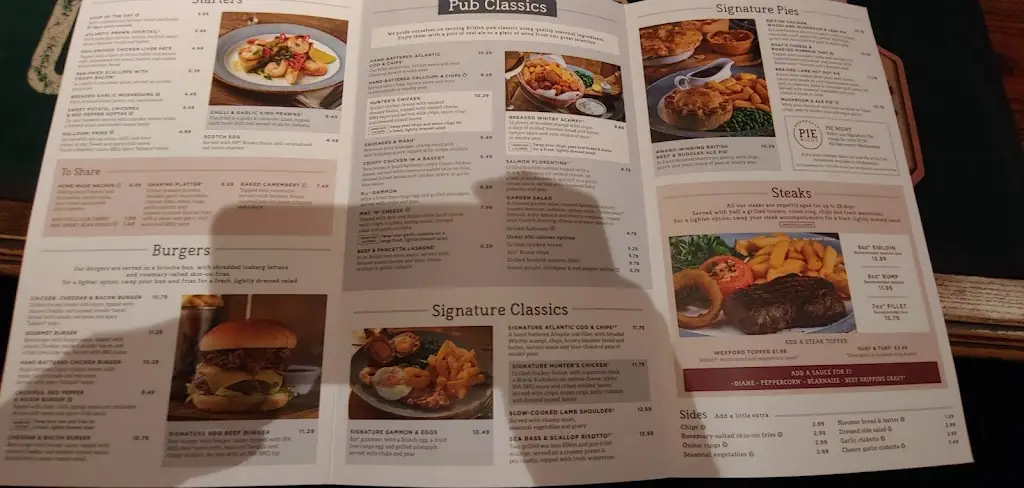 Menu_Bull Inn_Great Yeldham_image_2