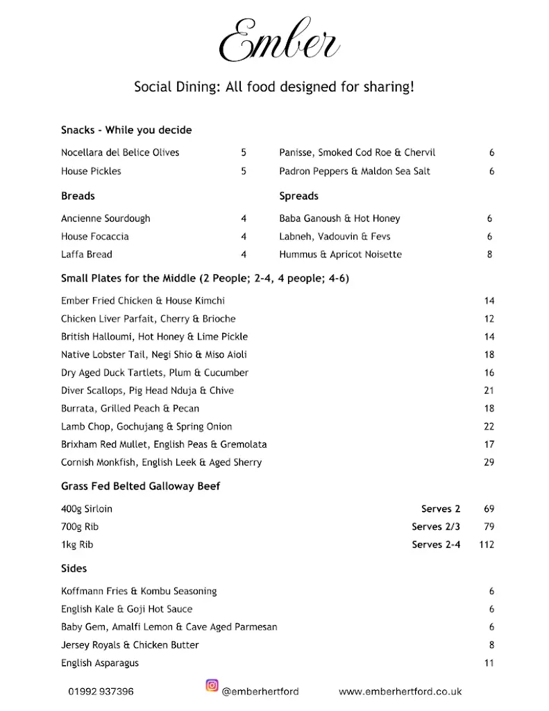 Menu_Ember_Great Amwell_immagine_1