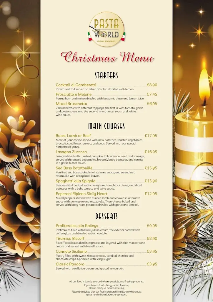 Menu_Pasta World_Great Amwell_image_1