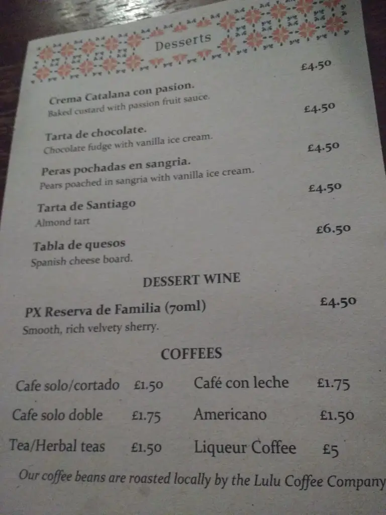 Menu_Casa Lua_Great Amwell_imagen_2