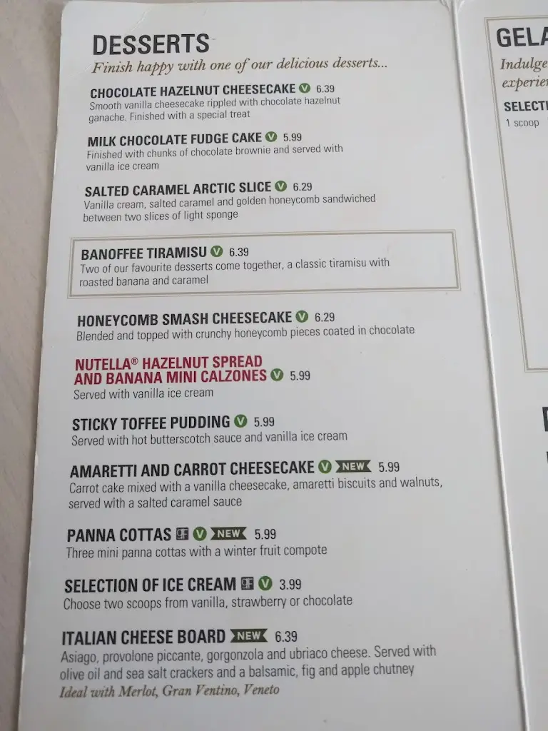 Menu_Prezzo Italian Restaurant Ware_Great Amwell_image_1