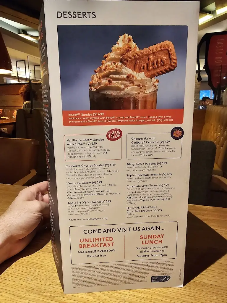 Menu_Beefeater Ware_Great Amwell_image_4