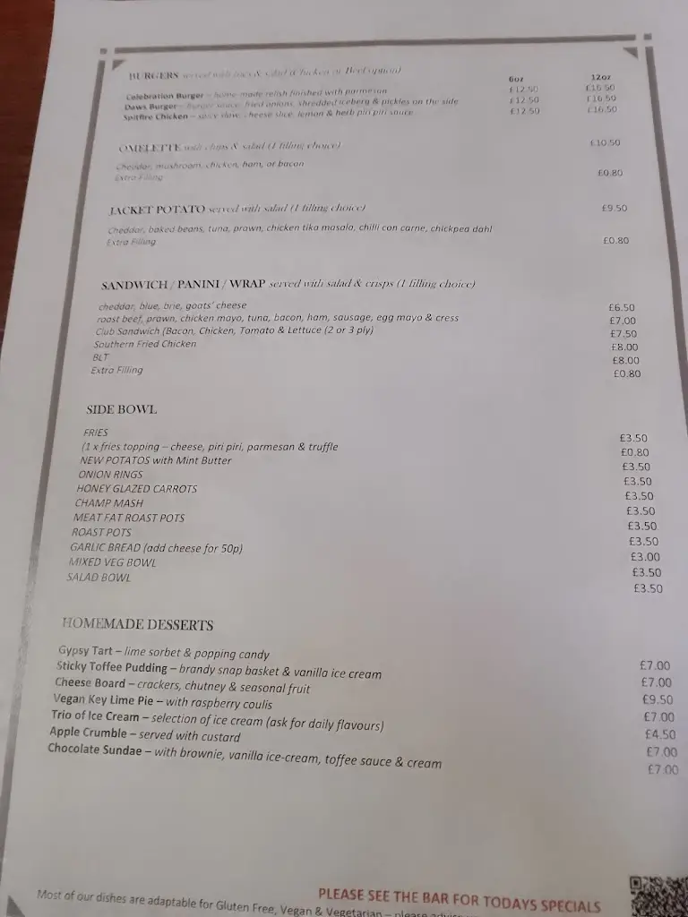 Menu_Three Daws_Gravesend_image_2