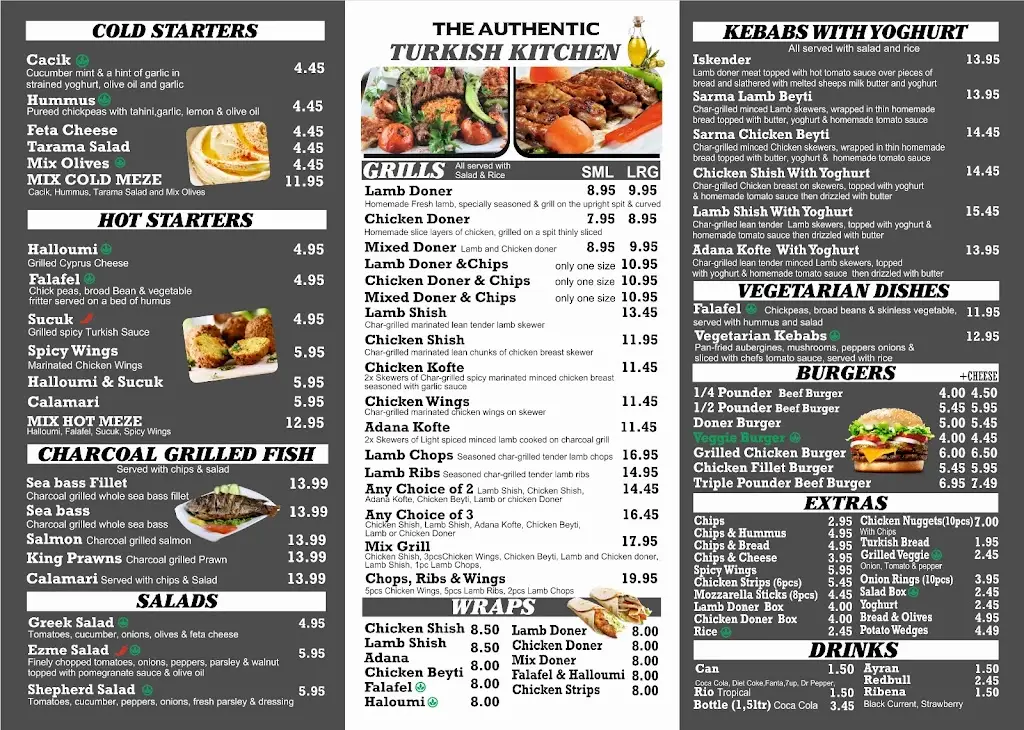Menu_The Authentic Turkish Kitchen_Gravesend_image_1
