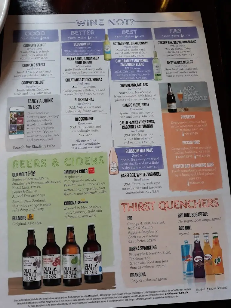 Menu_The George_Gravesend_image_4