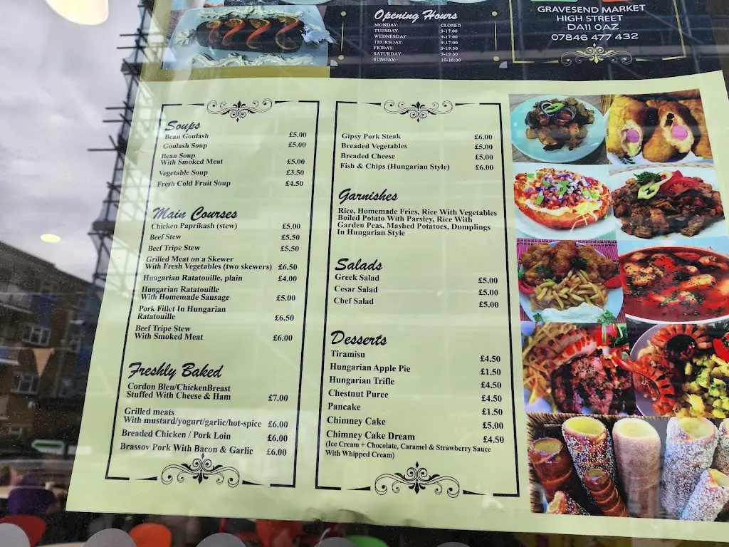 Menu_Laszlo’s Kitchen - Hungarian cuisine_Gravesend_image_1