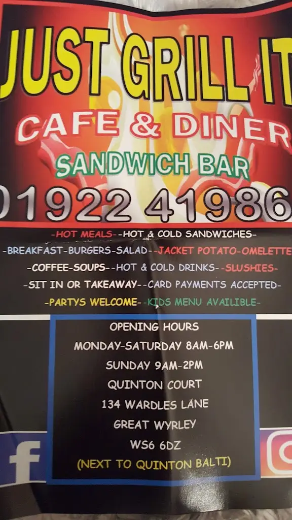 Menu_Quinton Cafe_Great Wyrley_imagen_4
