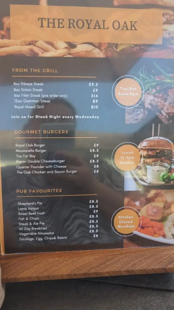 Menu_Royal Oak_Great Wyrley_image_4